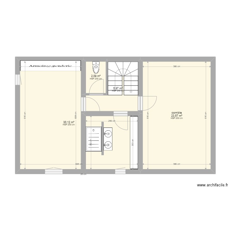 arles étage 30 mai 2022. Plan de 0 pièce et 0 m2