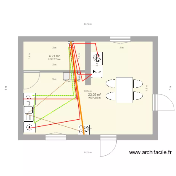NOUVELLE CUISINE. Plan de 