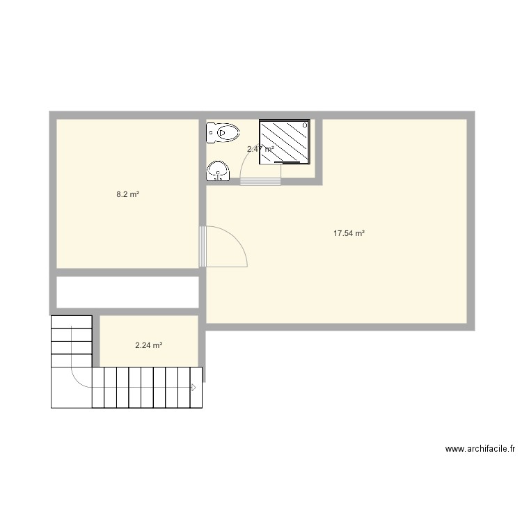 Koffi 1. Plan de 0 pièce et 0 m2