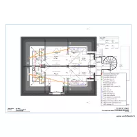 Plan &eacute;lectrique Studio Michel
