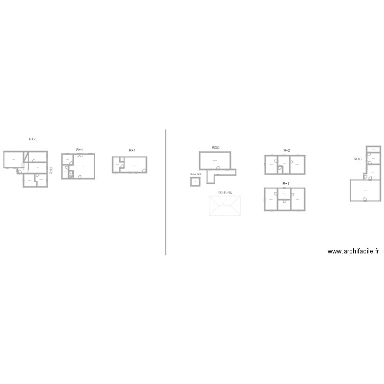 350600954. Plan de 32 pièces et 400 m2