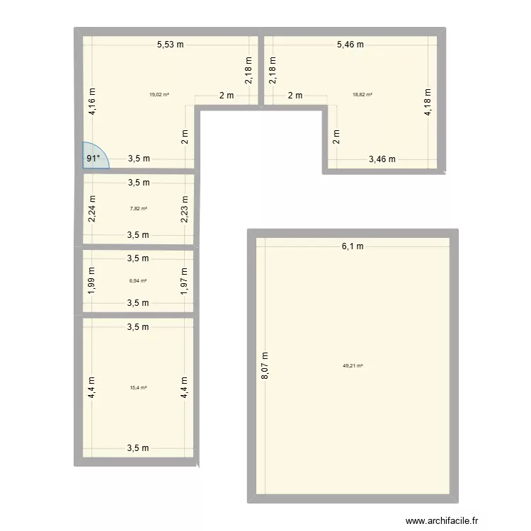victor maria. Plan de 6 et 117 m² victor maria. Plan de 6 et 117 m²