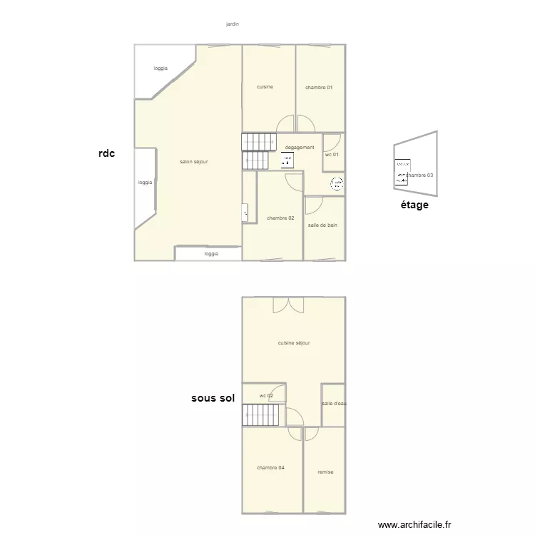 barraud 938 am. Plan de 