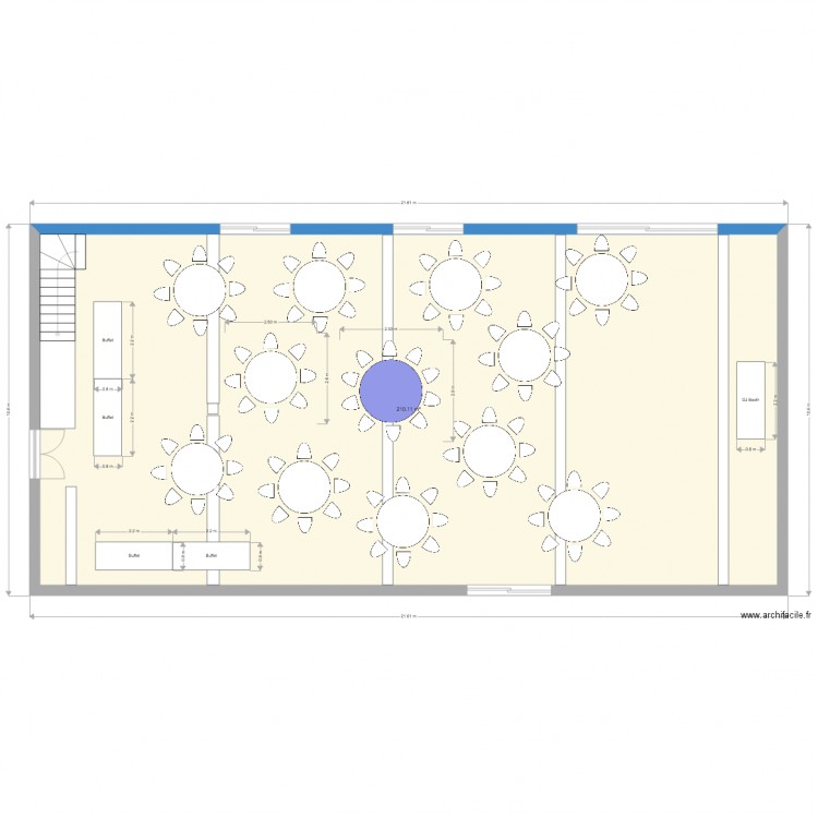 Iris et Luis Wedding. Plan de 0 pièce et 0 m2