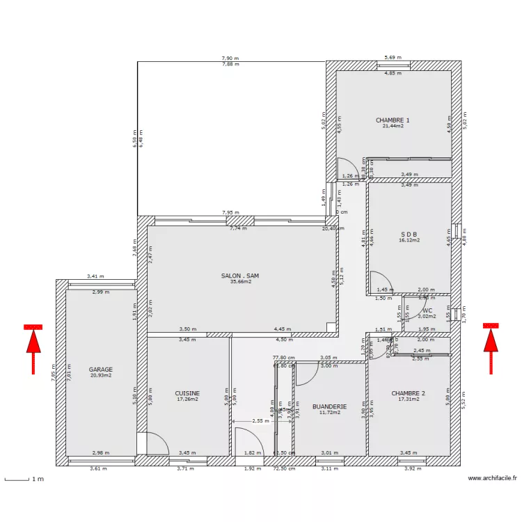 Rez de Chaussez. Plan de Rez de Chaussez. Plan de