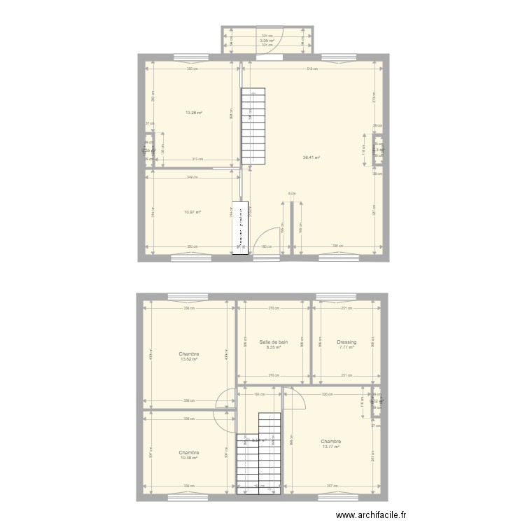 Maiosn de nos reves projet 3. Plan de 0 pièce et 0 m2