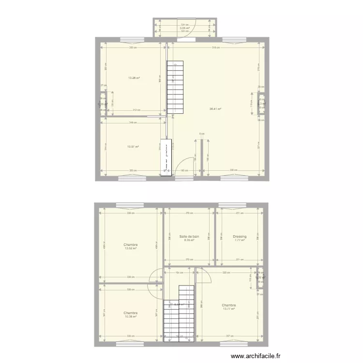 Maiosn de nos reves projet 3. Plan de 