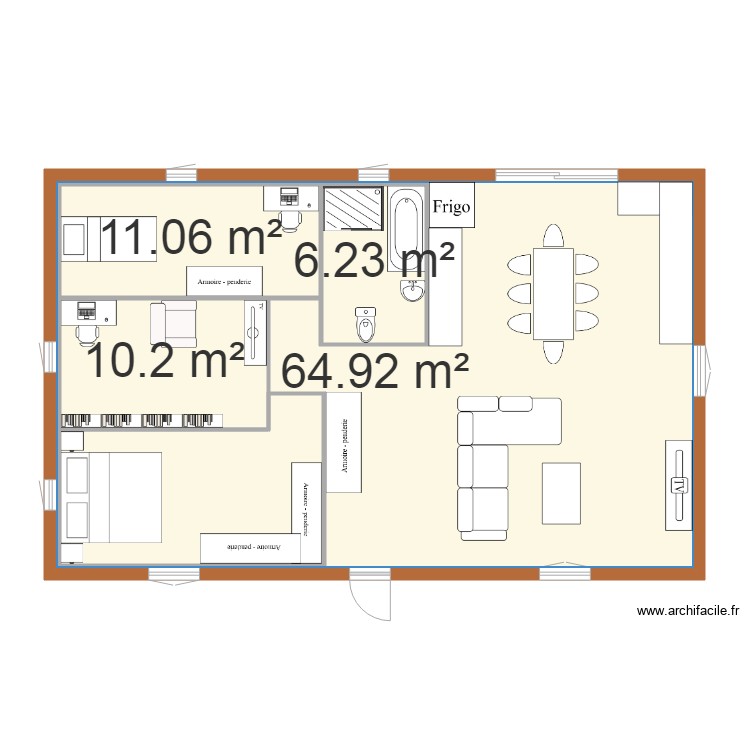 ggg. Plan de 0 pièce et 0 m2