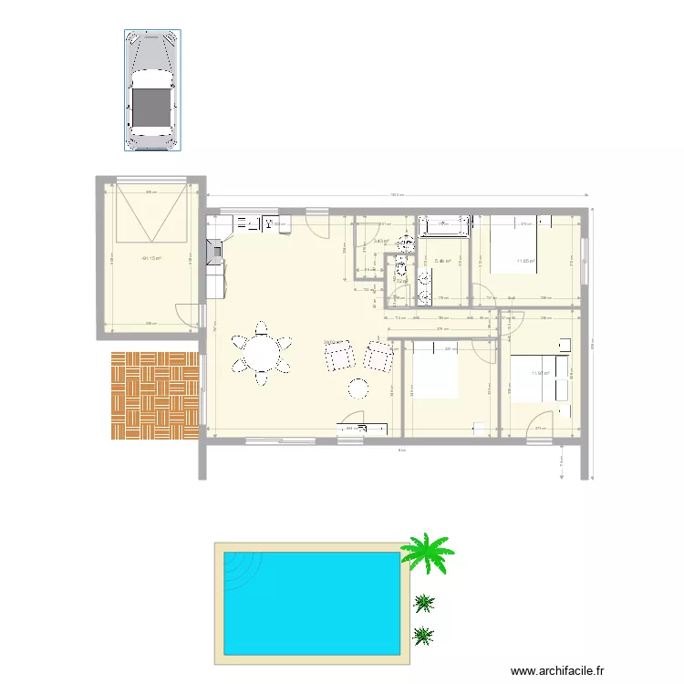 plan 1. Plan de 