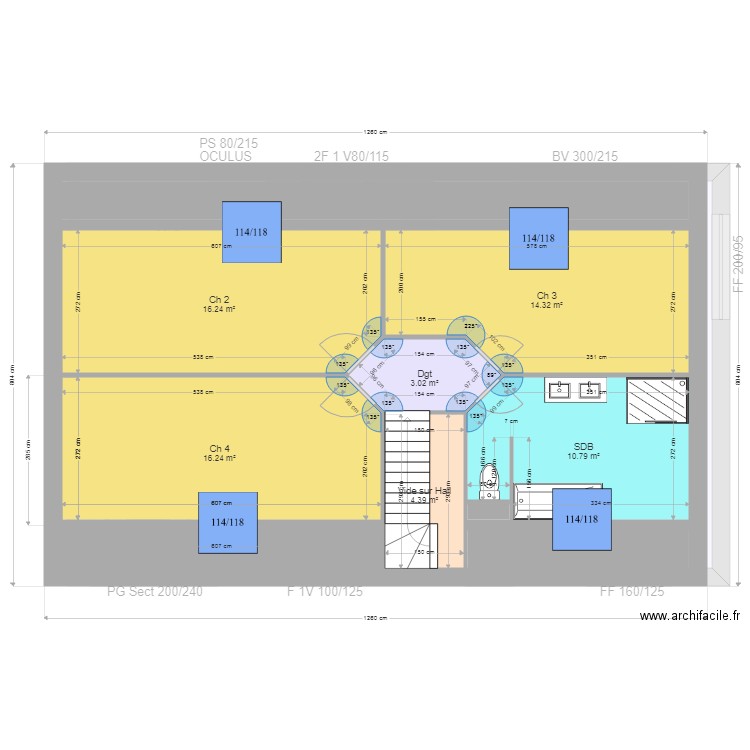 MERLIN. Plan de 0 pièce et 0 m2