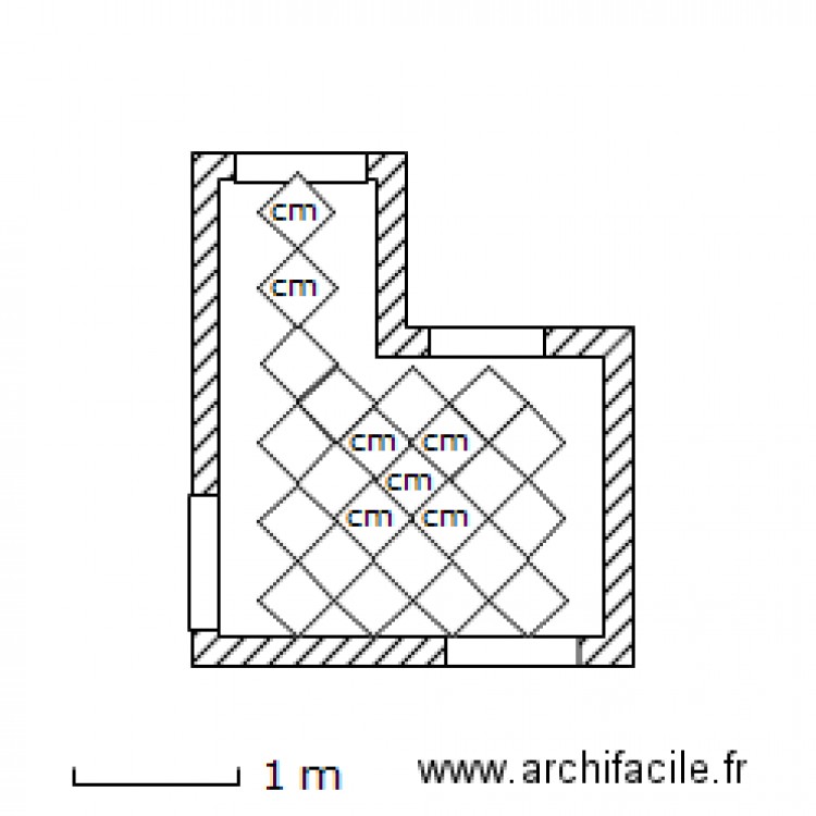 palier niv.3. Plan de 0 pièce et 0 m2