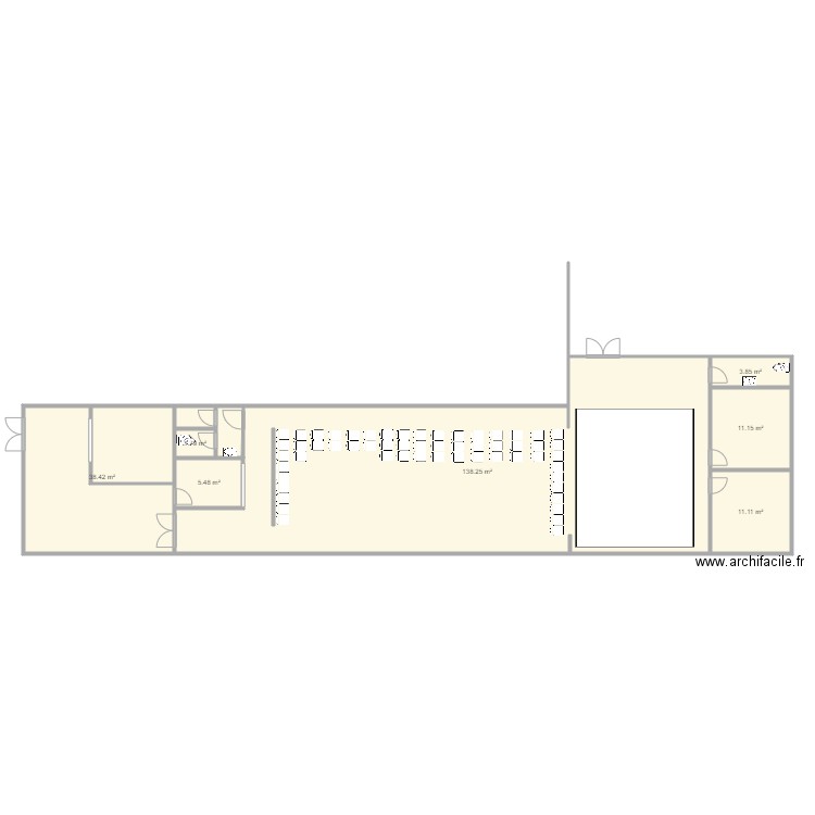 Halles 2. Plan de 0 pièce et 0 m2