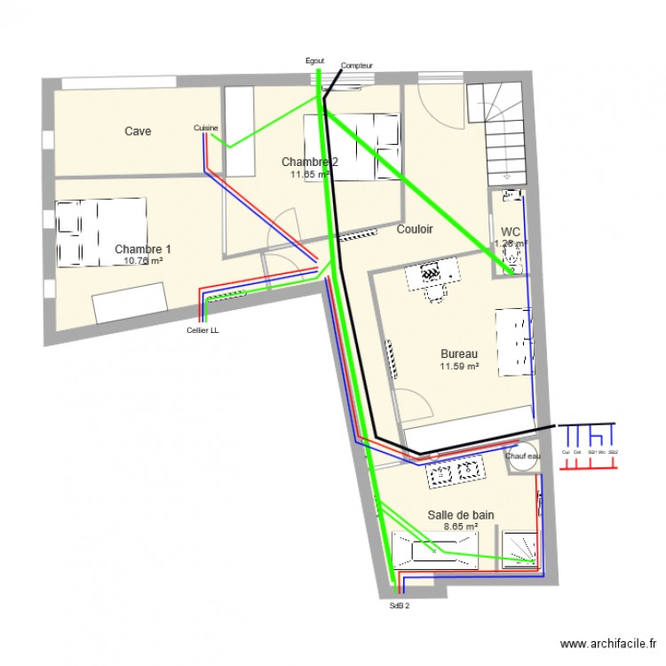 Eve 01 D. Plan de 0 pièce et 0 m2