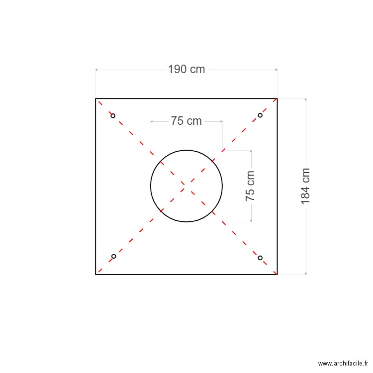 plaque alu. Plan de 0 pièce et 0 m2