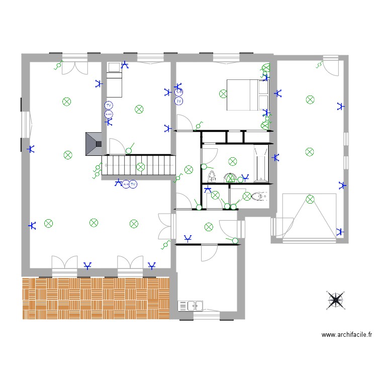 LDP3 Elec Vincent Guy N2A4EL2. Plan de 0 pièce et 0 m2