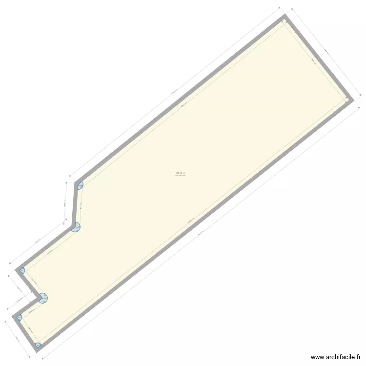 La Brosse Nouans gite1. Plan de 