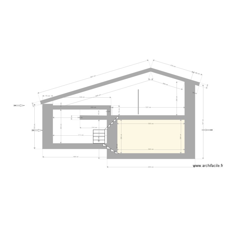 bergrerie 6. Plan de 1 pièce et 12 m2