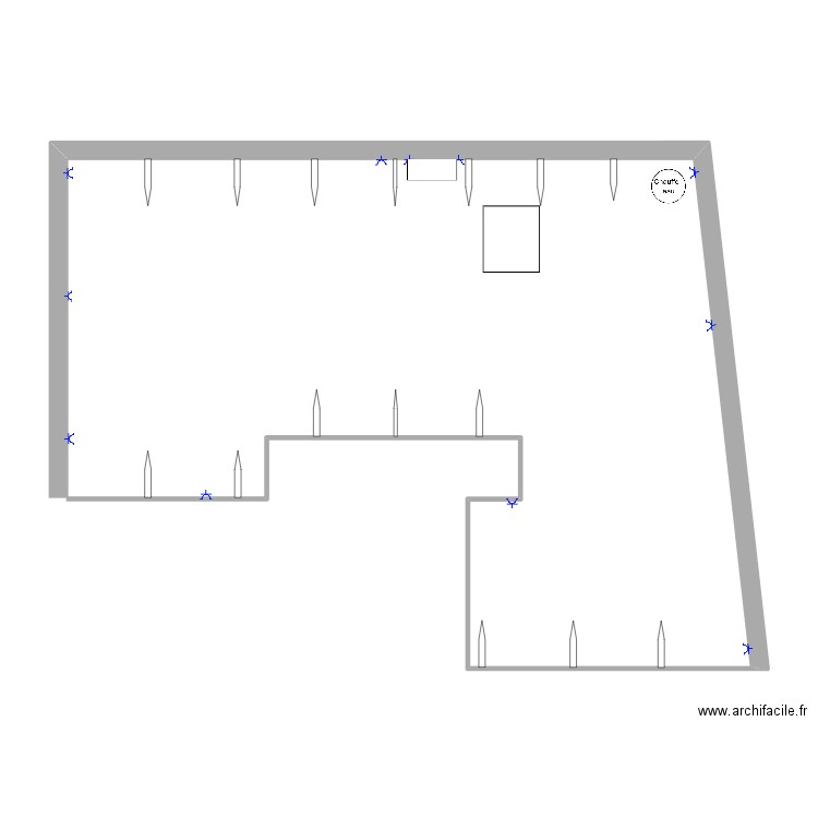 BASE VELUX ET COFFRAGE. Plan de 0 pièce et 0 m2