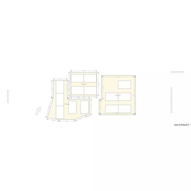 Notaire Debouche. Plan de 