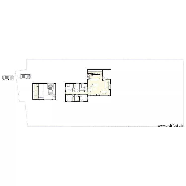 MAISON 13 AVRIL. Plan de 