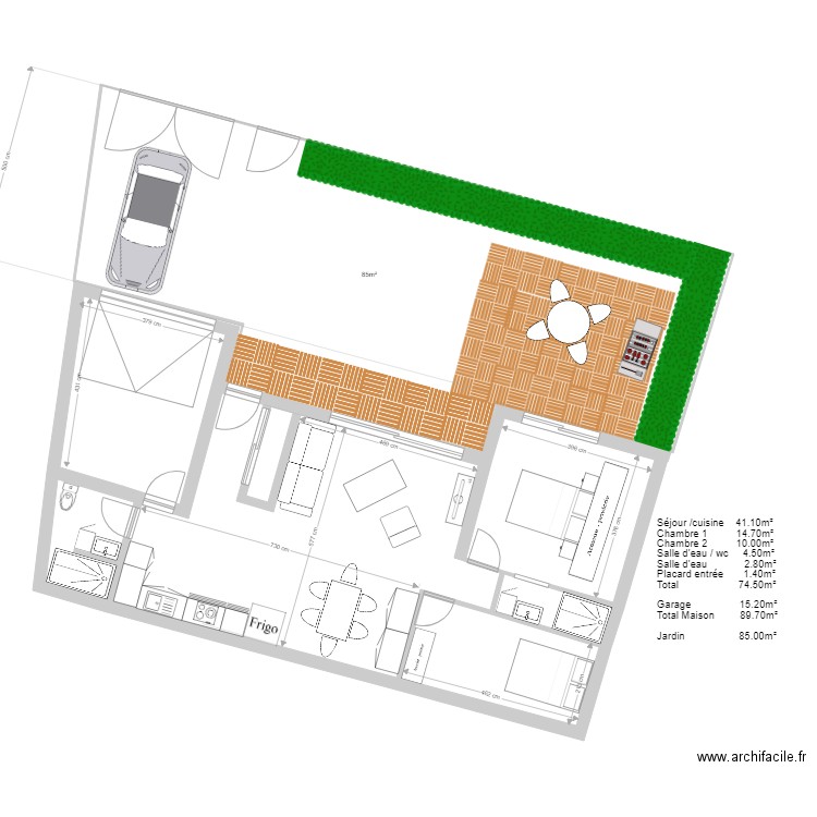 rocheblave. Plan de 0 pièce et 0 m2