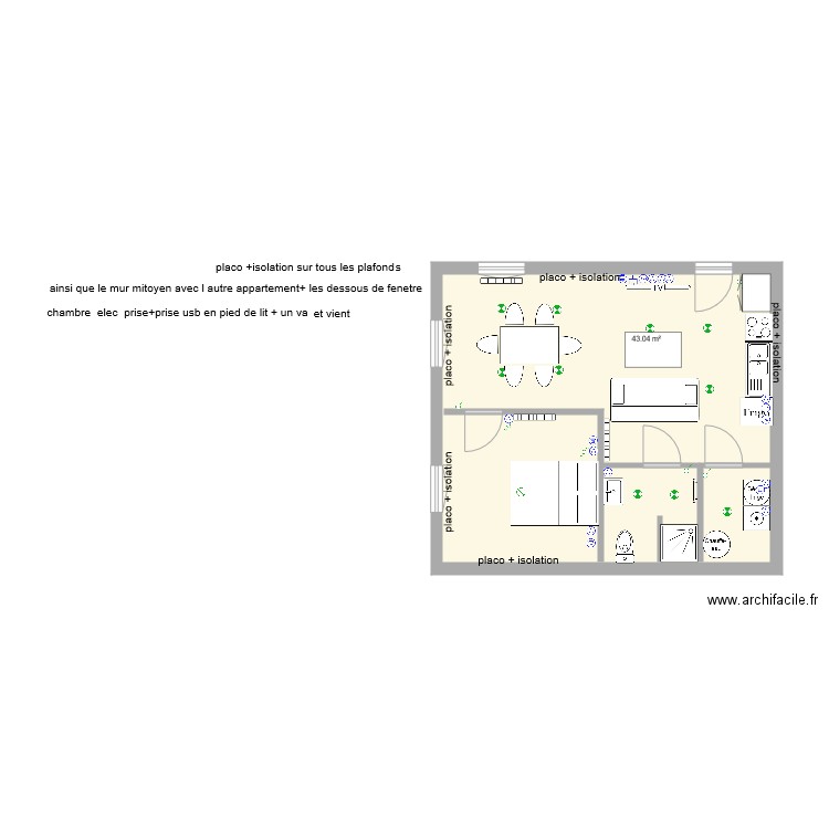 salignac 3a. Plan de 0 pièce et 0 m2