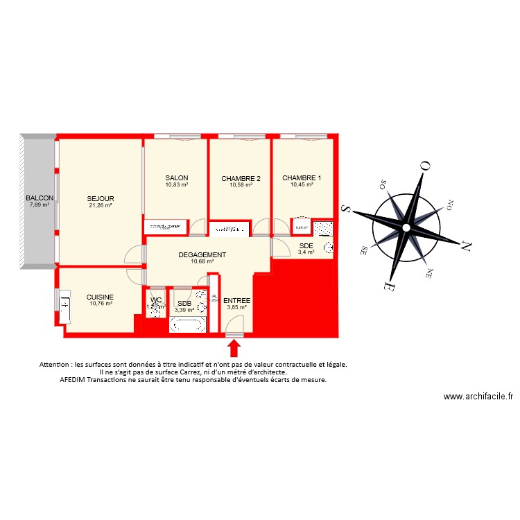 BI 7643. Plan de 0 pièce et 0 m2