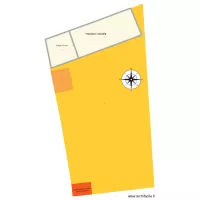 Implantation cadastre Projet abri