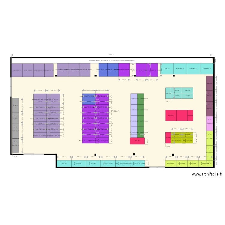 ALIMENT ANGERVILLE. Plan de 0 pièce et 0 m2