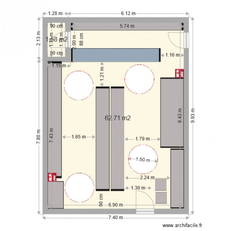 Tabac presse loto Véronique CHAYNE 17 av du 8 mai 30520 ST MARTIN DE VALGALGUES. Plan de 0 pièce et 0 m2