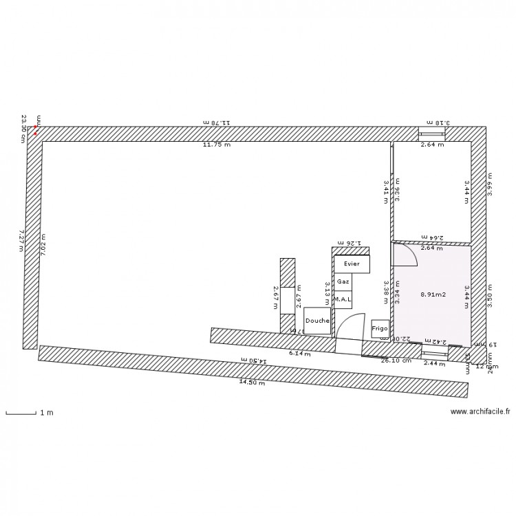 Plan. Plan de 0 pièce et 0 m2