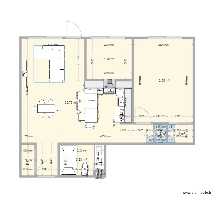 6485 App 34 modifier. Plan de 0 pièce et 0 m2