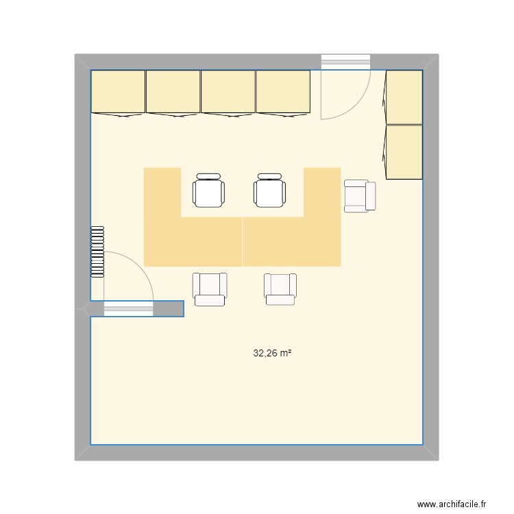 Plan accueil X. Plan de 0 pièce et 0 m2