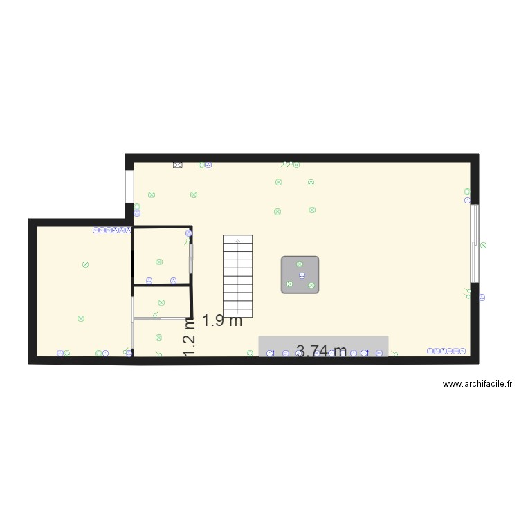 florian RDC. Plan de 0 pièce et 0 m2