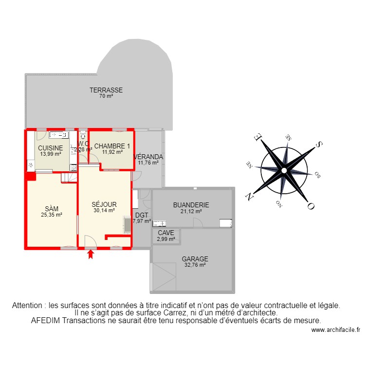 BI 13778 - . Plan de 24 pièces et 293 m2