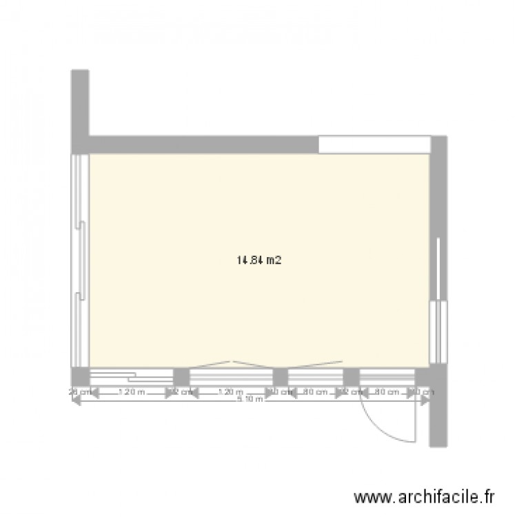 Agrandissement Chauffour. Plan de 0 pièce et 0 m2