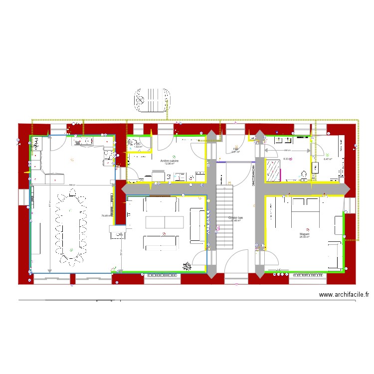 LTN Maison Projet 21 aout. Plan de 0 pièce et 0 m2