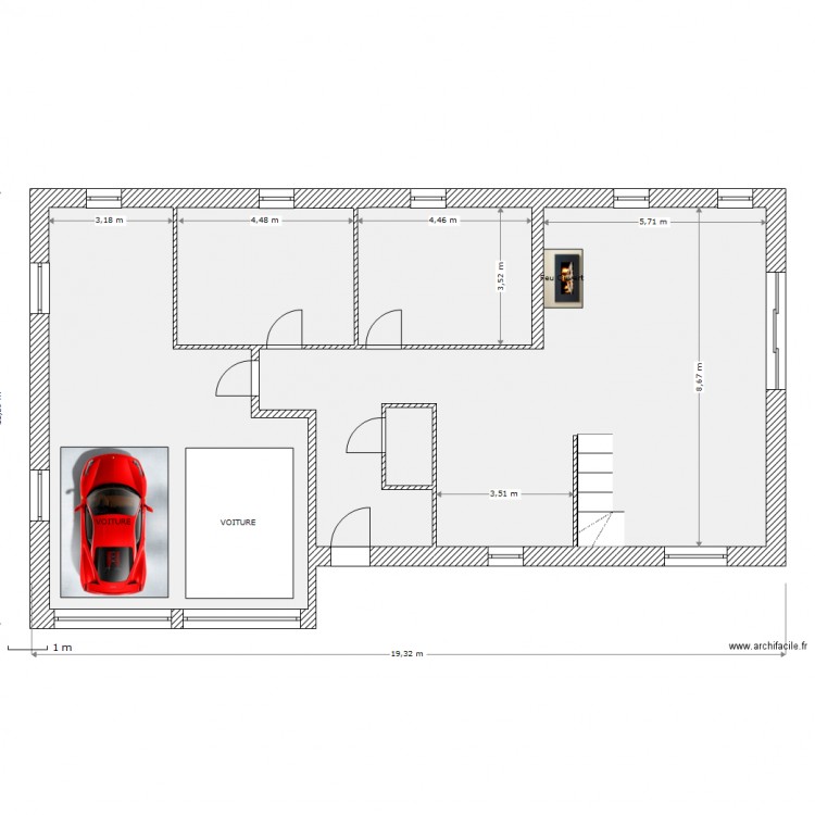 nveau essai2. Plan de 0 pièce et 0 m2