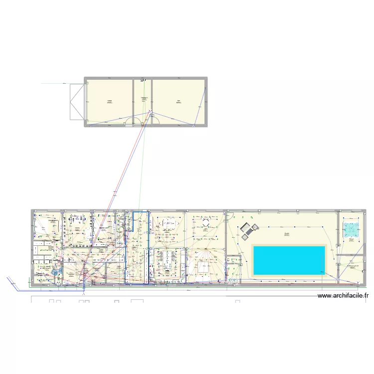 Vieira Piscine Plan 1. Plan de 