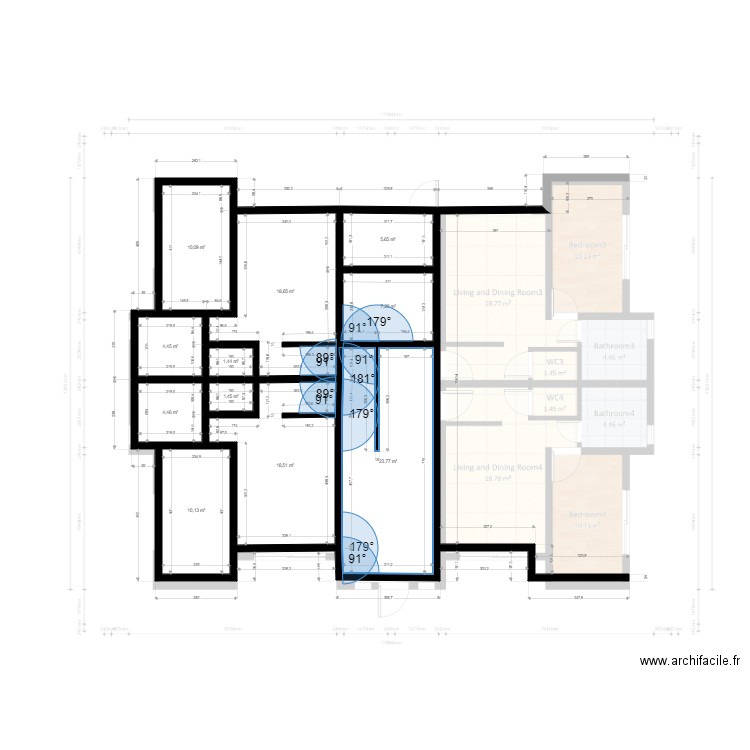 tert. Plan de 0 pièce et 0 m2