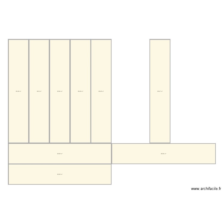 Container Corme. Plan de 0 pièce et 0 m2