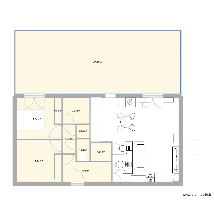 boli. Plan de 0 pièce et 0 m2