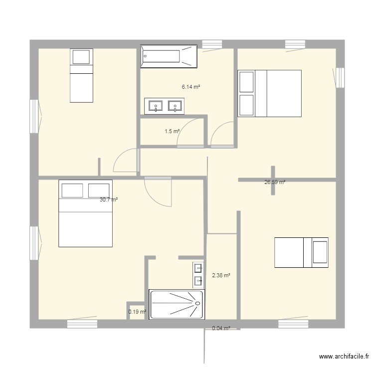 PLAN ETAGE. Plan de 0 pièce et 0 m2