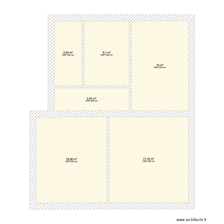 Lothaire. Plan de 0 pièce et 0 m2