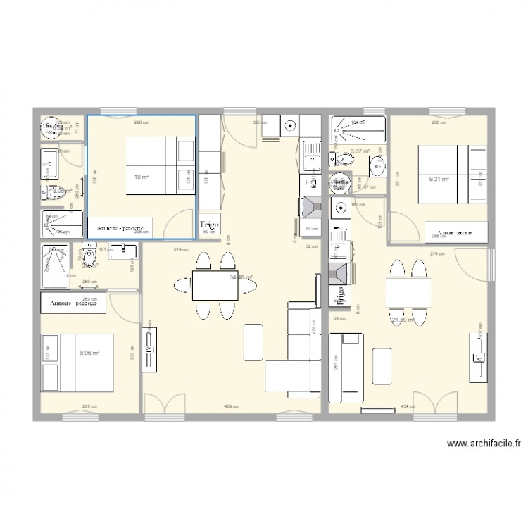 Aléria Phenix 1 essai. Plan de 0 pièce et 0 m2