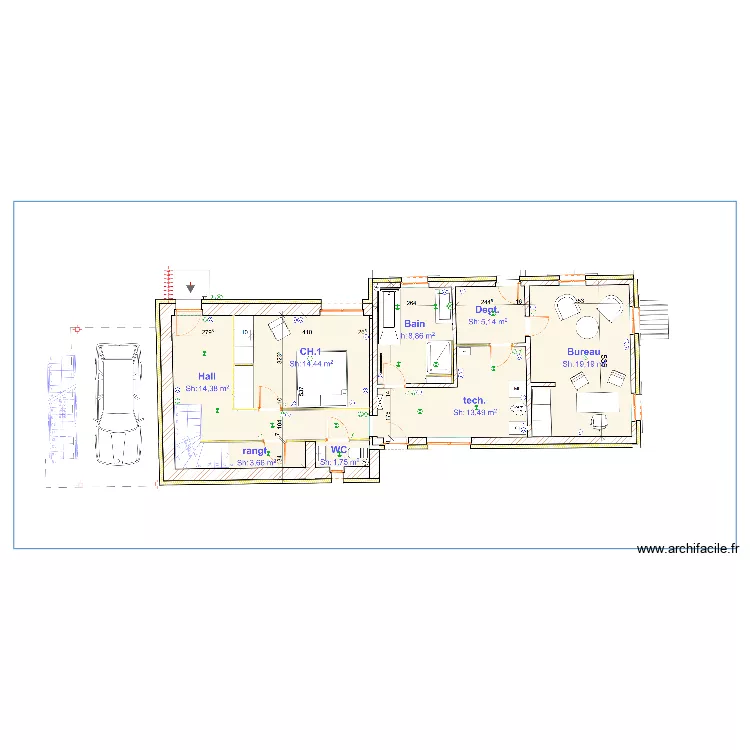 Elec RDC. Plan de Elec RDC. Plan de