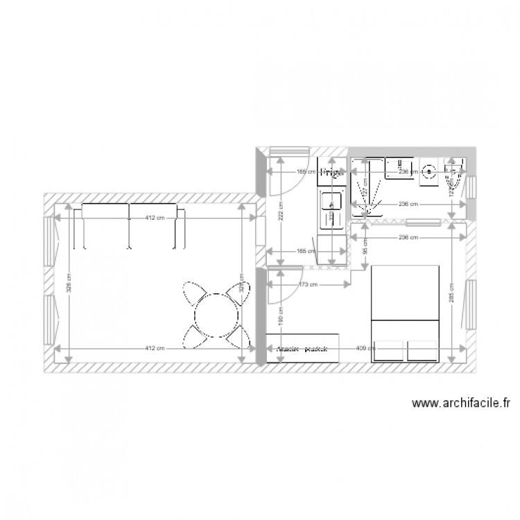 Pascal projet. Plan de 0 pièce et 0 m2