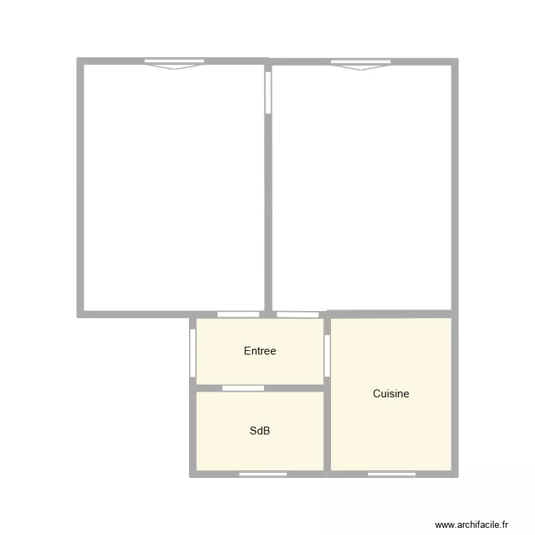 plan2. Plan de 3 et 10 m² plan2. Plan de 3 et 10 m²