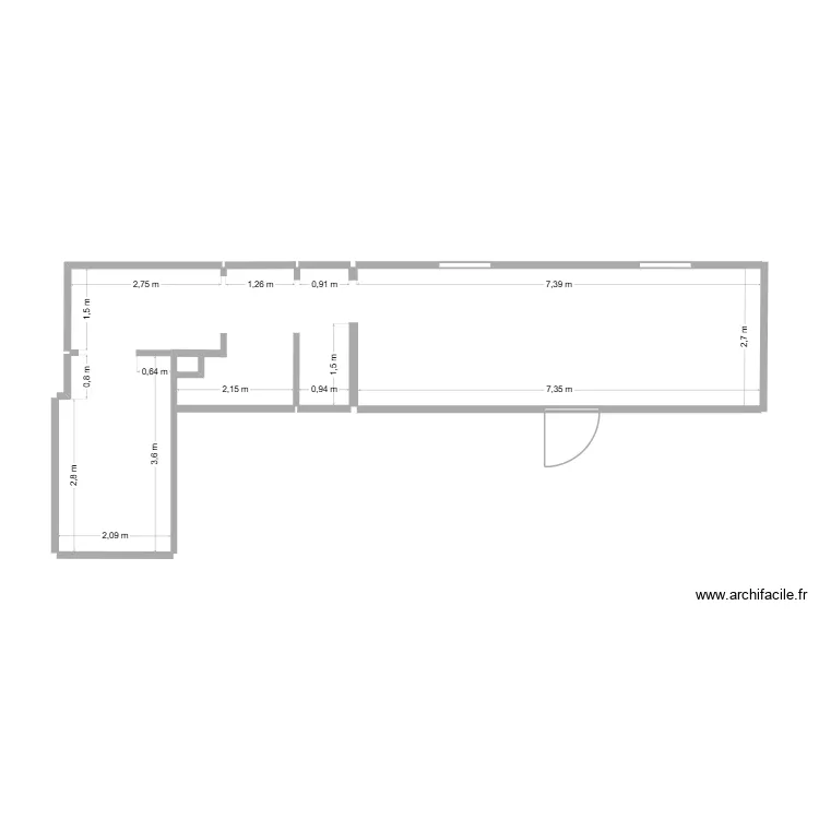Laboratoire 411 / 418 version 2. Plan de 
