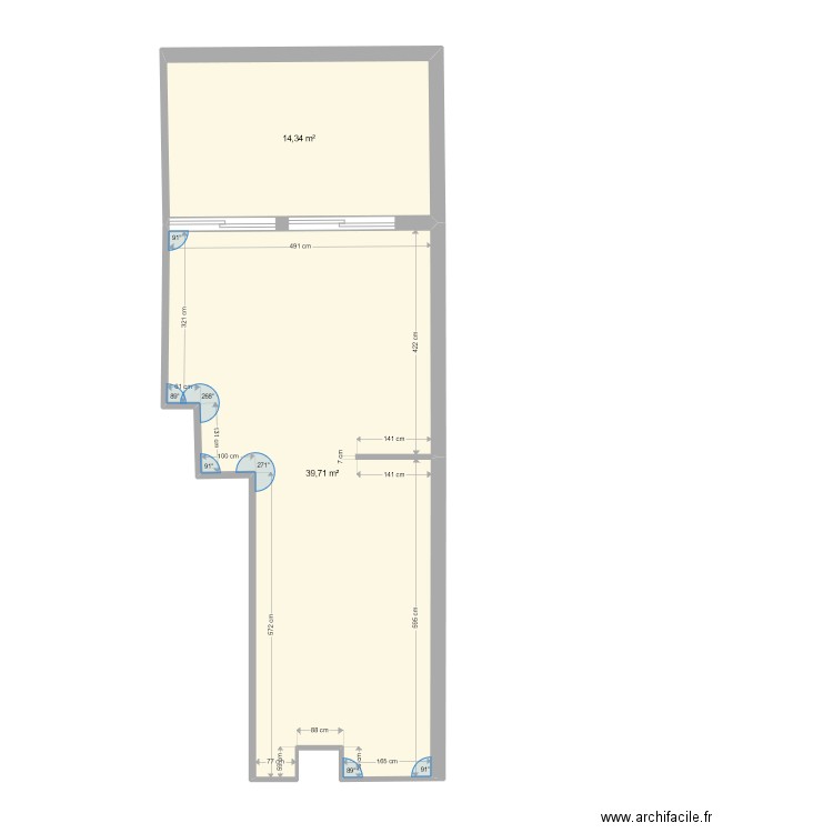 lagueyrie edl. Plan de 0 pièce et 0 m2
